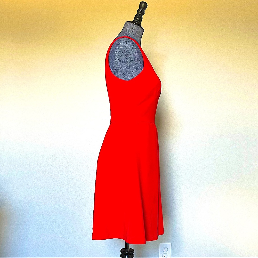 Adelyn Rae Deep V Flare Mini Dress - Picture 4 of 8